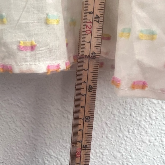 DRAPER JAMES RSVPโข Print Midi Sun Dress Size XL 100% Cotton with Pockets - Picture 5 of 9